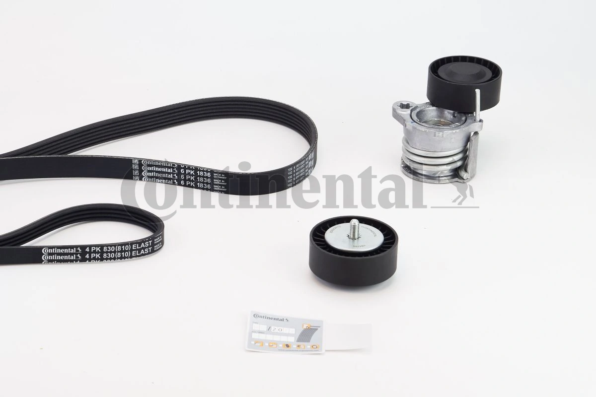 V-ribbed Belt Set